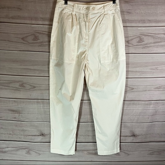 NILI Lotan White Cyro High Waisted Trousers - Picture 4 of 12